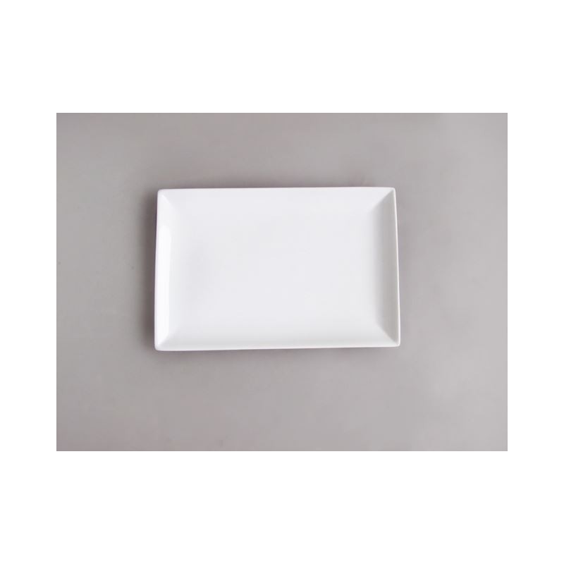 PIATTO PORCELLANA BIANCO 25x17cm 2577 MASTER