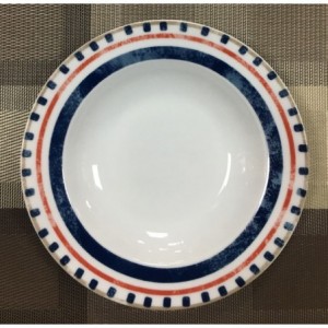 PIATTO PORCELLANA QUADRETTI...