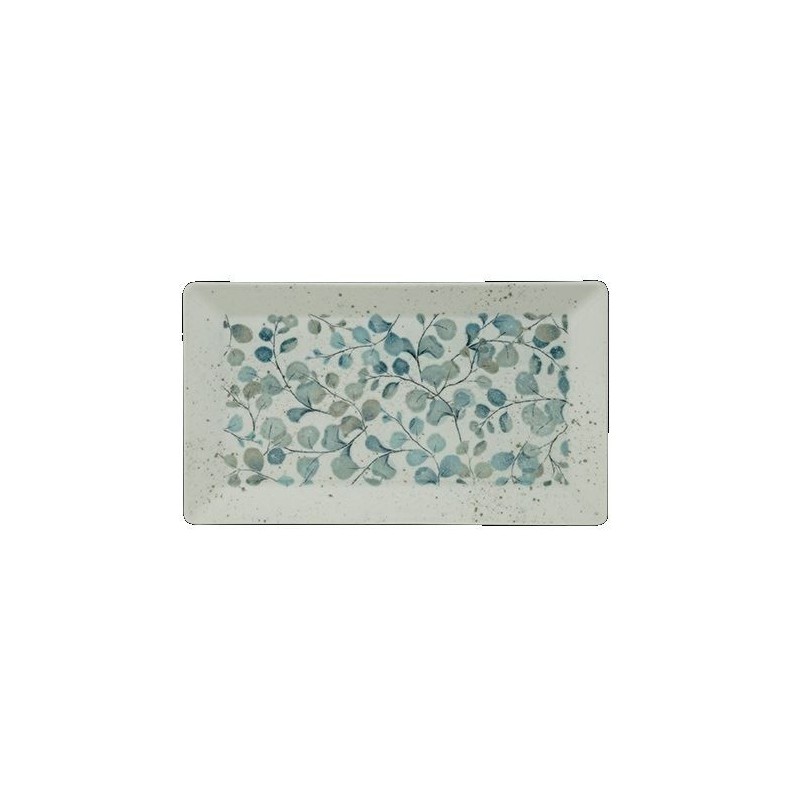 PIATTO SATURNIA AMELIE KIMI RETT. 29x17,5 PORCELLANA