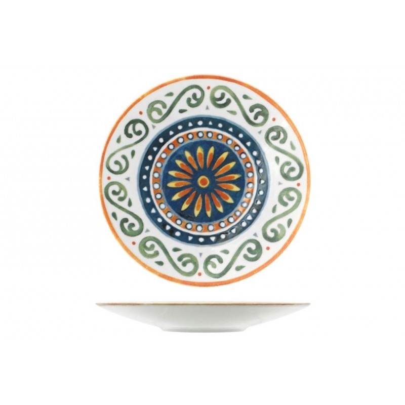 PIATTO SATURNIA CAPRI PIANO 31 PORCELLANA