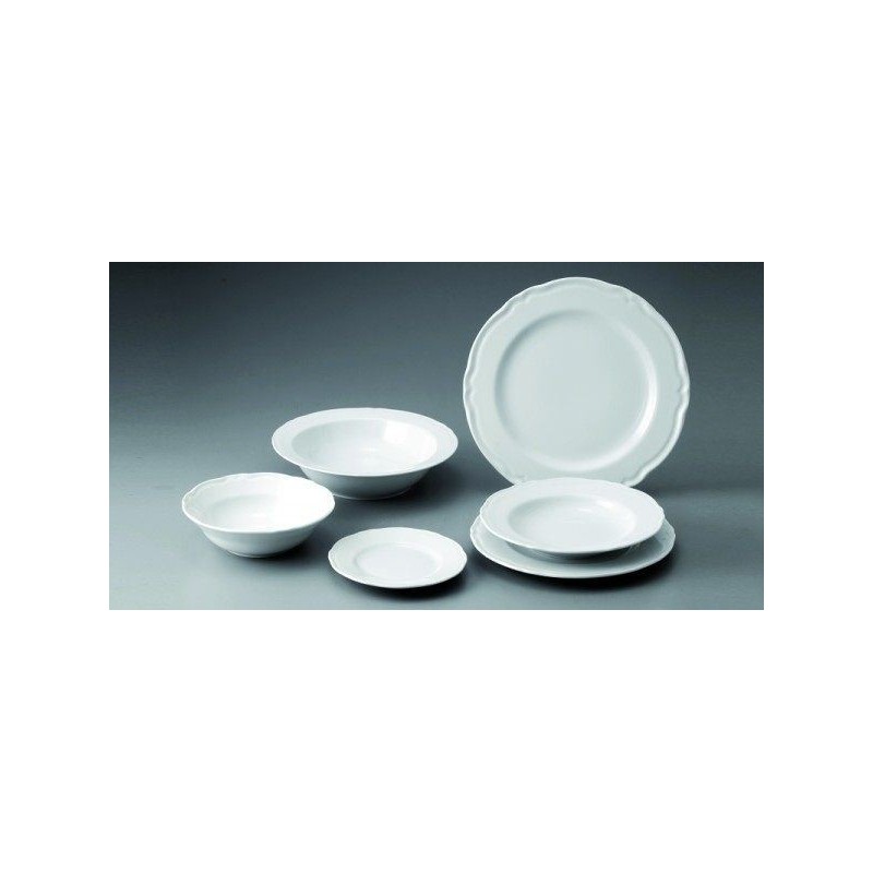 PIATTO SATURNIA PRAGA PIANO 31cm PORCELLANA