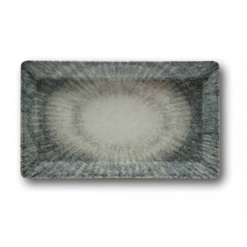 PIATTO SATURNIA SPACE RETT. 26x15 PORCELLANA