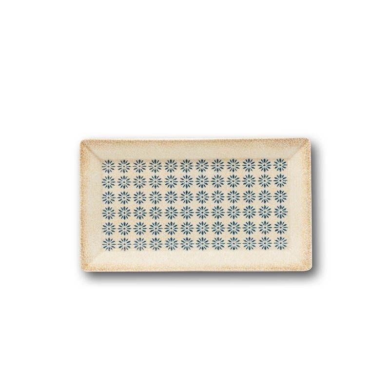 PIATTO SATURNIA TABLE KIMI 26x15 PORCELLANA