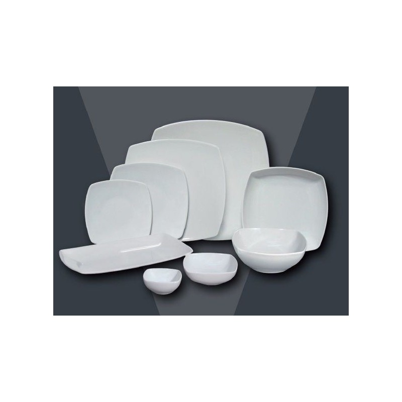 PIATTO SATURNIA TOKIO RETT. 36x21 PORCELLANA