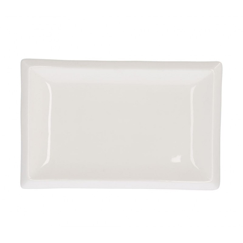 PIATTO VASSOIO PORTATA CERAMICA RETT. 31x20,5cm 79953 AD