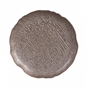 PIATTO VETRO OPALE VEUX ORO...