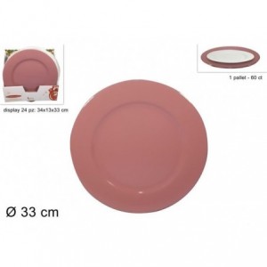 SOTTOPIATTO PP ROSA ANTICO...