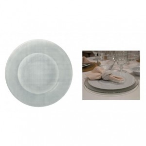 SOTTOPIATTO VETRO INCA 31cm...