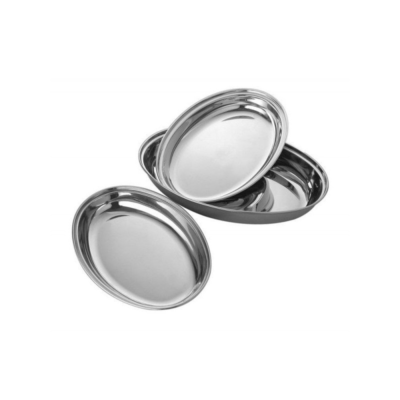 VASCHETTA INOX FONDA OVALE 25cm 22404 BEST BETA
