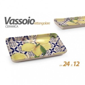 VASSOIO CERAMICA LIMONI...