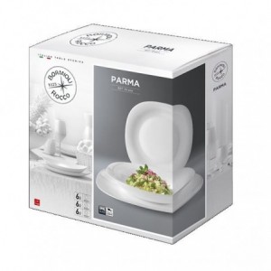 SERVIZIO PIATTO VETRO OPALE...