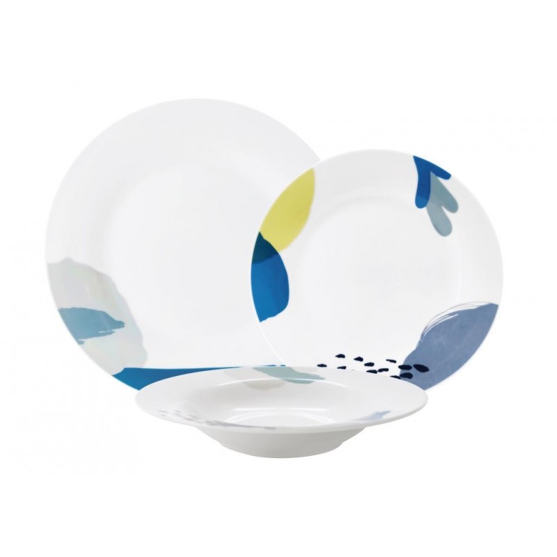 SERVIZIO PIATTO CERAMICA 18pz TREND IBIZA 25470 BETA