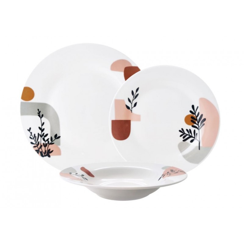 SERVIZIO PIATTO CERAMICA 18pz TREND MAIORCA 25467 BETA