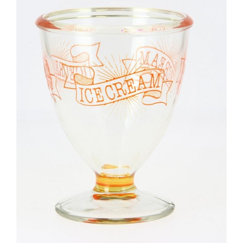 BICCHIERE COPPA GELATO A/1 JULIUS ORANGE 400cc M77050 CERVE