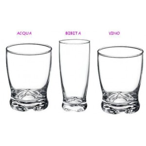 BICCHIERE MADISON A/3 ACQUA...