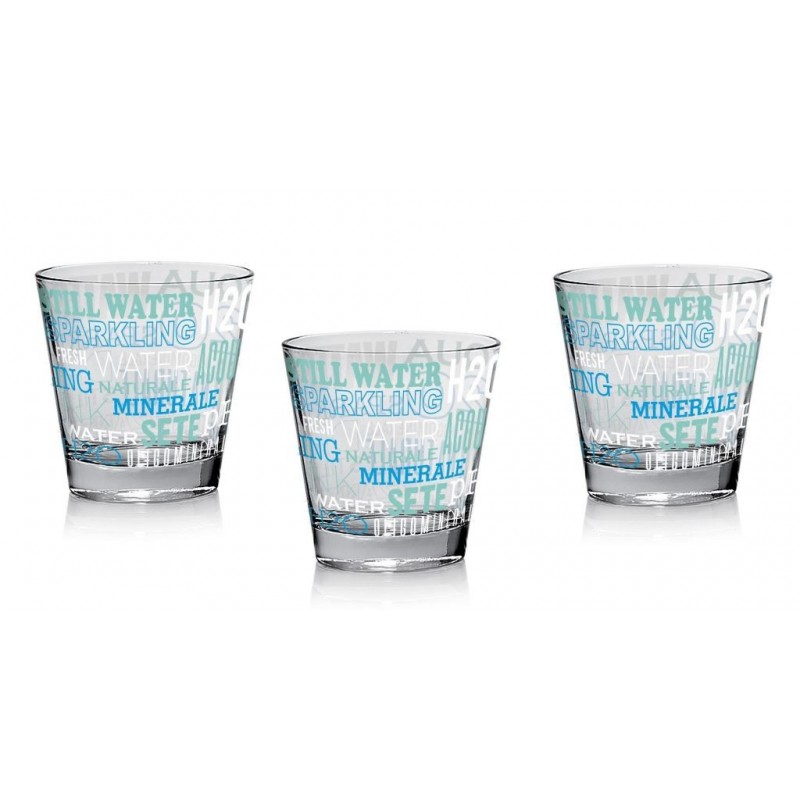 BICCHIERE NADIA A/3 WRITINGS 250cc M100560 CERVE