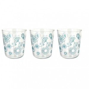 BICCHIERE VELO A/3 FLOWER...