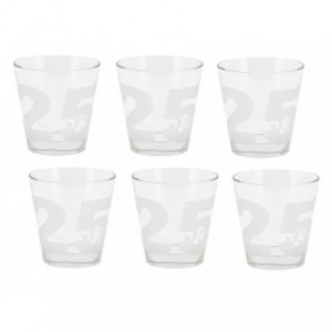 BICCHIERE NADIA A/6 NUMBERS...