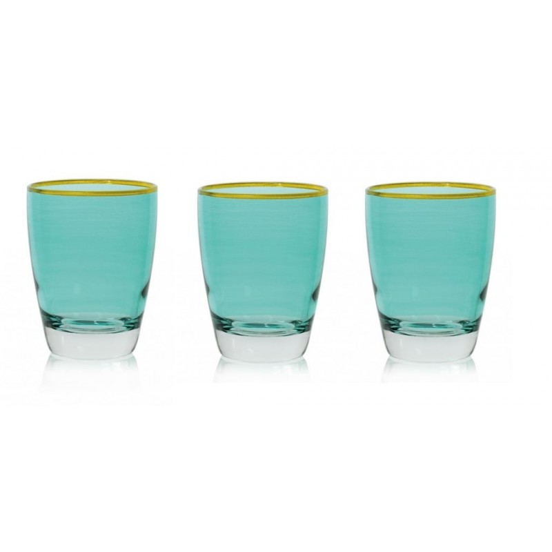 BICCHIERE DOMINO A/3 INCANTO AQUAMARINE 300cc M103830