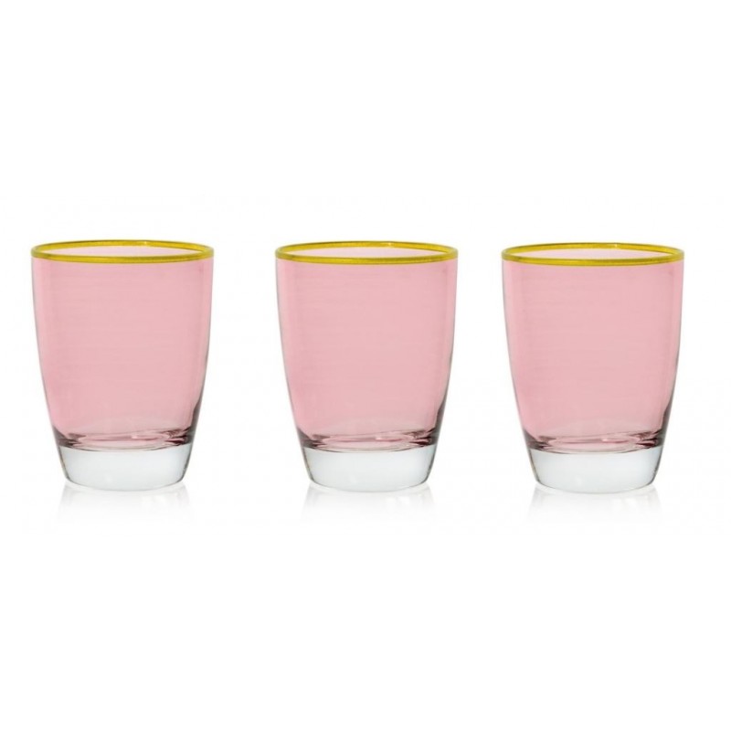 BICCHIERE DOMINO A/3 INCANTO ROSE 300cc M103720 CERVE