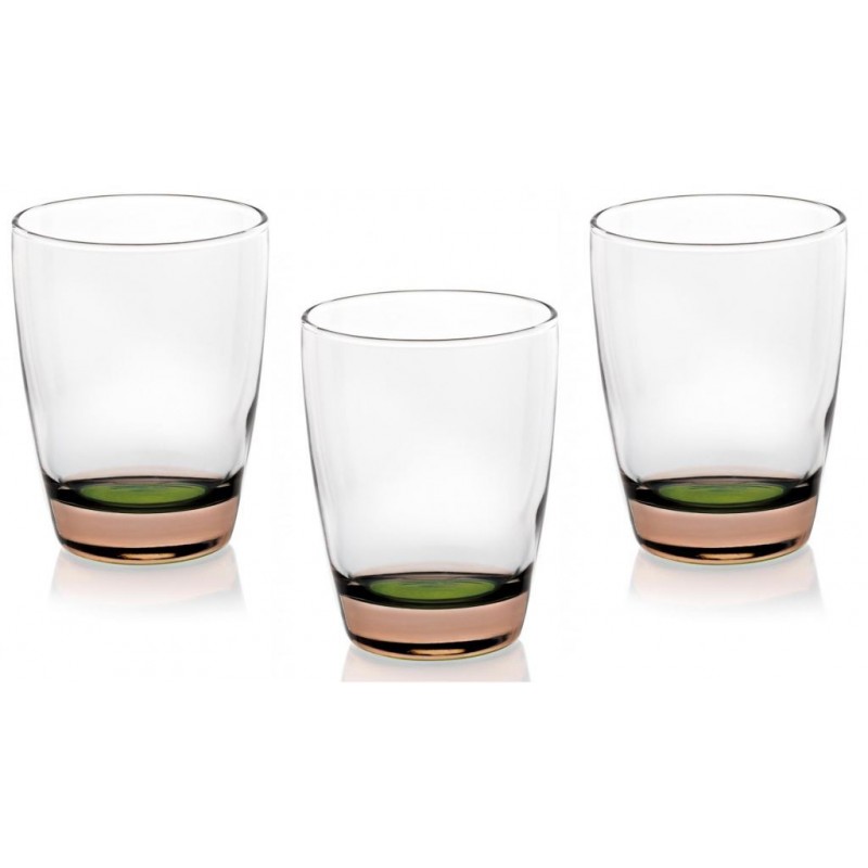 BICCHIERE DOMINO A/3 SOUND GREEN 300cc M102400 CERVE