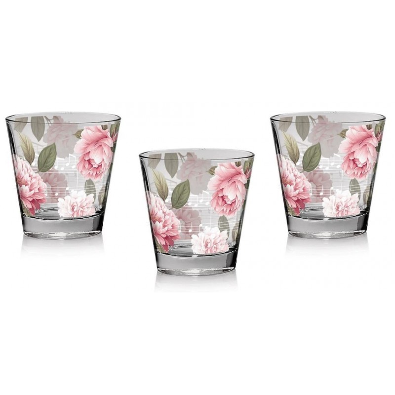 BICCHIERE NADIA A/6 MUSIC PEONY 250cc M103000 CERVE