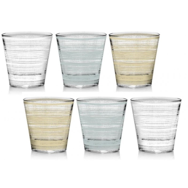 BICCHIERE NADIA A/6 SCRATCH ASS. 250cc M94410 CERVE