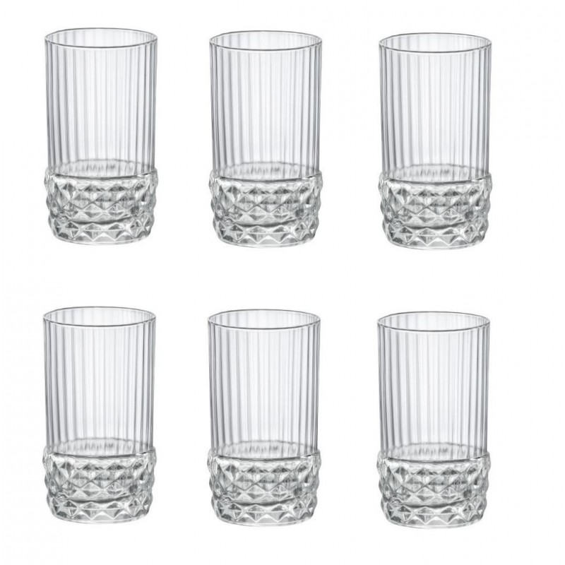 BICCHIERE AMERICA' 20s A/6 SHOT 8 cl BORMIOLI ROCCO