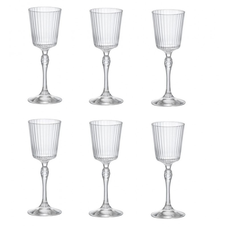 BICCHIERE AMERICA' 20s A/6 CALICE CORDIAL 8cl BORMIOLI