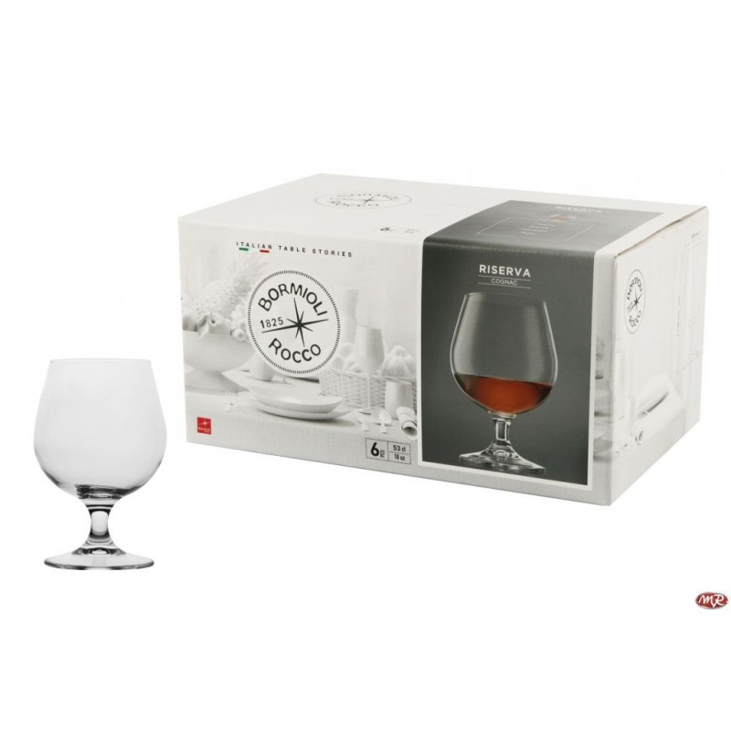 BICCHIERE RISERVA A/6 CALICE COPPA COGNAC 53cl BORMIOLI
