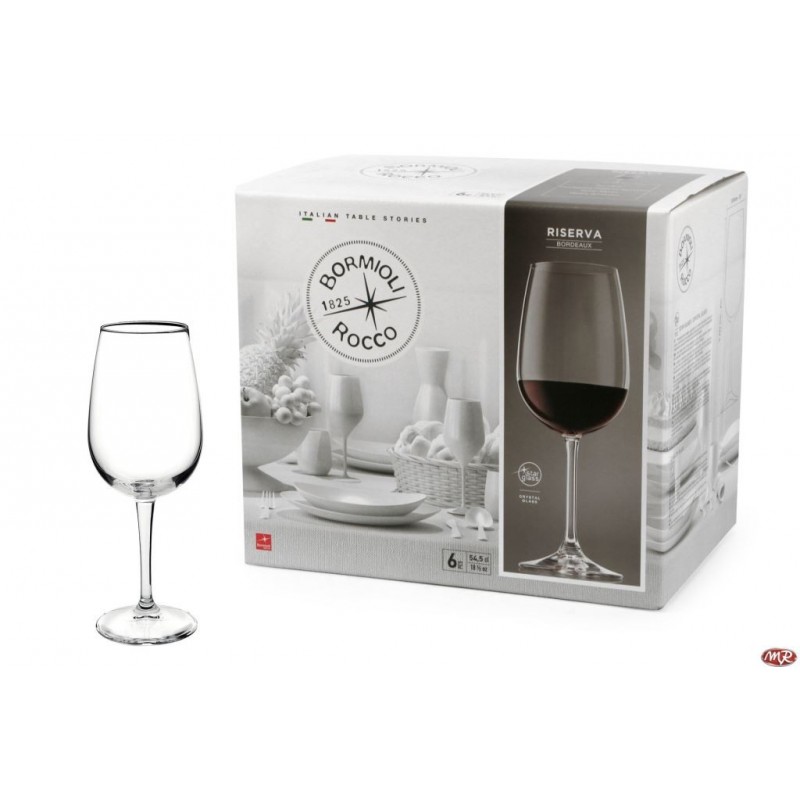 BICCHIERE RISERVA A/6 CALICE BORDEAUX 53cl BORMIOLI