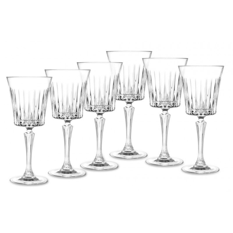 BICCHIERE TIMELESS A/6 CALICE ACQUA 30cl n. 2 RCR CRISTALL