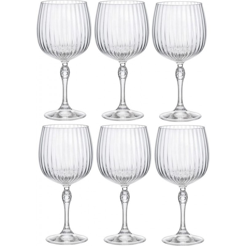 BICCHIERE AMERICA' 20s A/6 CALICE GIN TONIC 74,5cl BORMIOLI