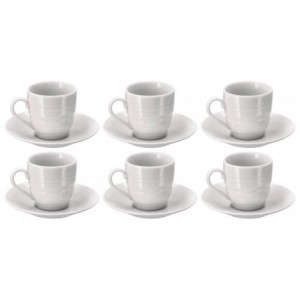 TAZZA CAFFE' C/P PORCELLANA...