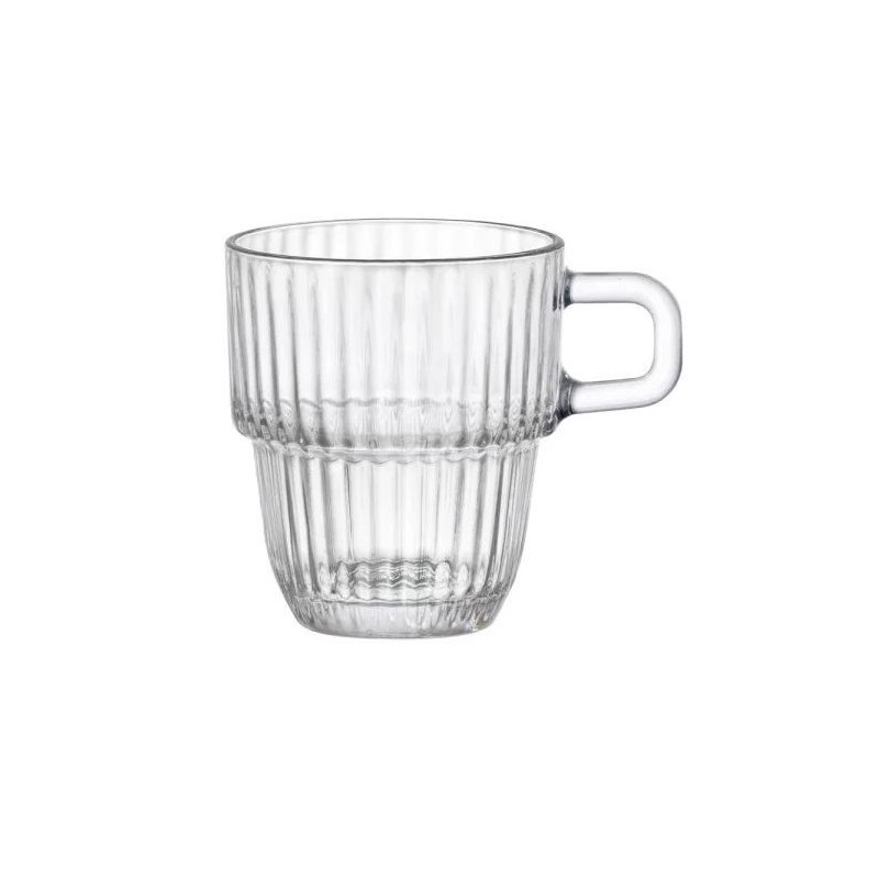 TAZZA CAFFE' IMPILABILE S/P BARSHINE A/1 ESPRESSO 8,9cl BORMIOLI