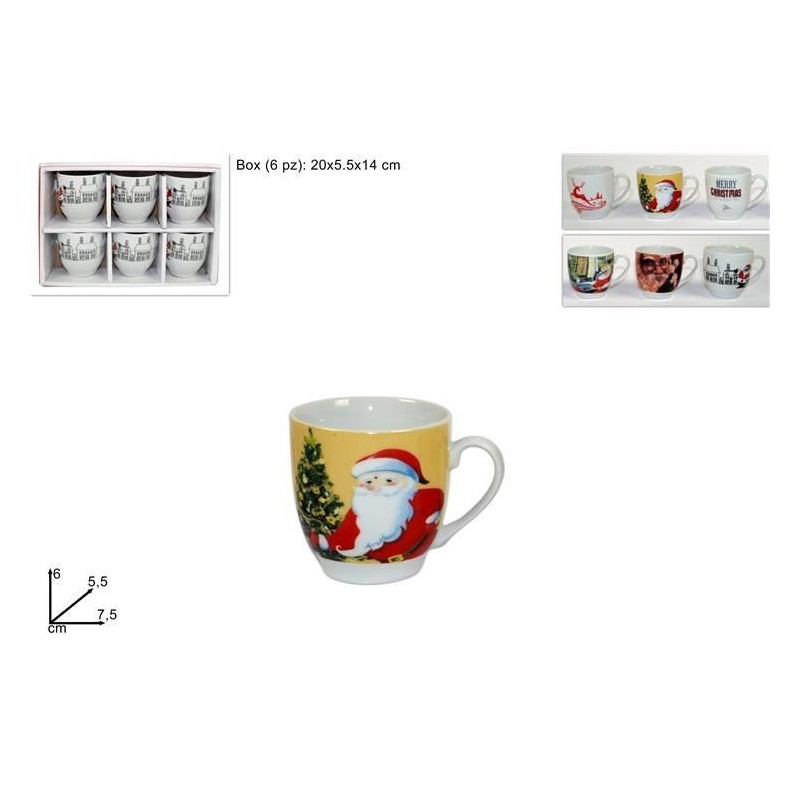 TAZZA CAFFE' NATALE S/P A/6 513473 DS