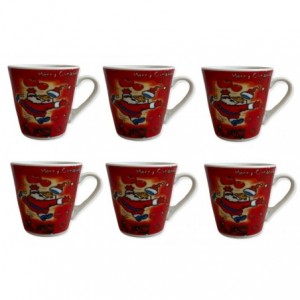 TAZZA CAFFE' NATALE S/P A/6...