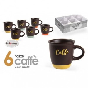 TAZZA CAFFE' S/P BICOLORE...