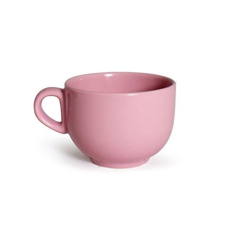 TAZZONE LATTE CERAMICA JUMBO 500 ml ROSA COK