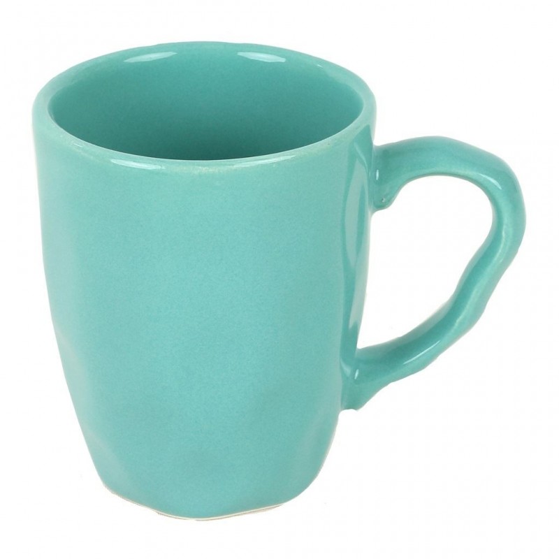 TAZZONE LATTE CERAMICA MUG ORGANIC ACQUA 370cc
