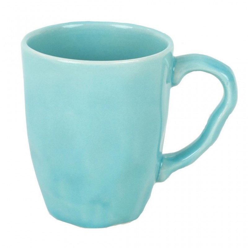 TAZZONE LATTE CERAMICA MUG ORGANIC CIELO 370cc