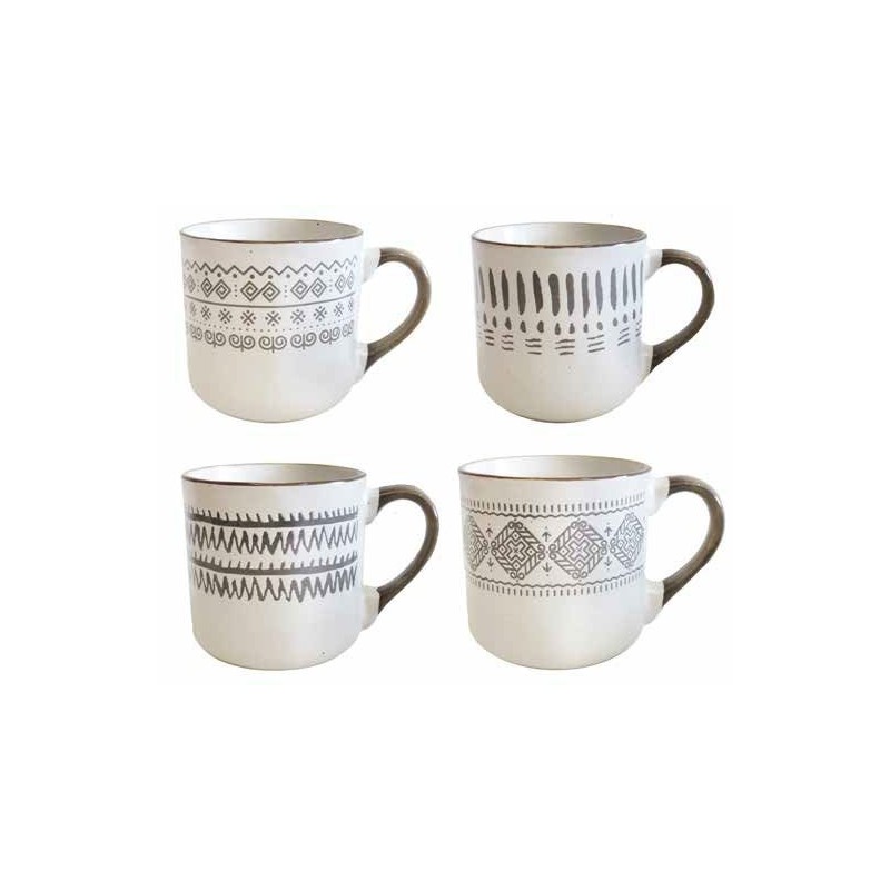 TAZZONE LATTE CERAMICA OSLO GRIGIO 25238 BETA