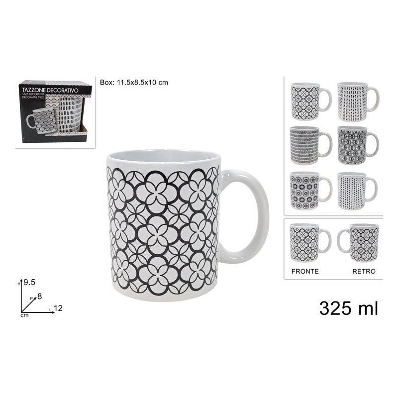 TAZZONE LATTE CERAMICA SCATOLA REGALO 325ml 664827 DS