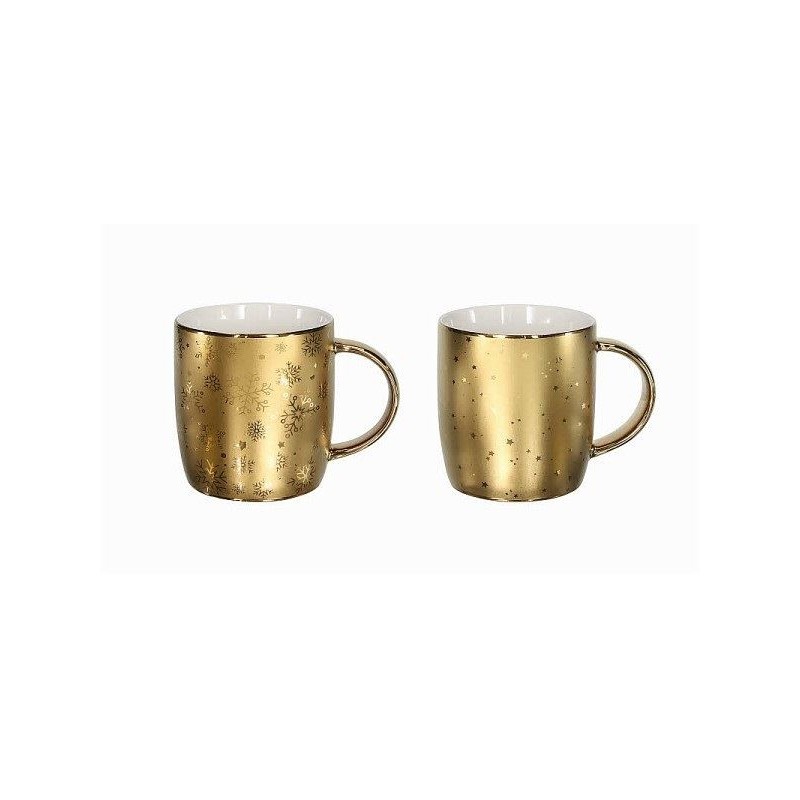 TAZZONE LATTE MUG ALL GOLD 370cc TOGNANA