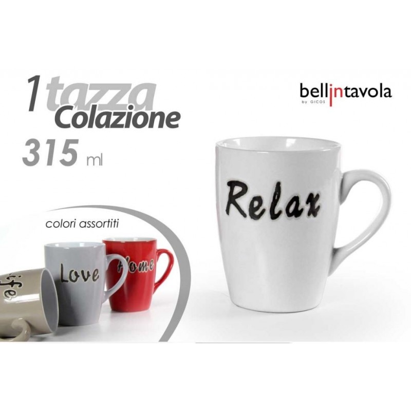TAZZONE LATTE MUG RELAX 781353 315 ml GICOS