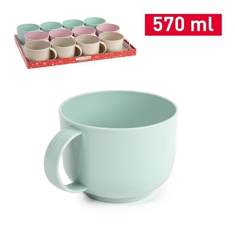 TAZZONE LATTE PLAST. JUMBO 600 124791A PF