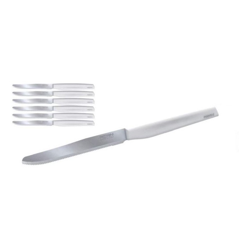COLTELLO ITALIANO TAVOLA A/6 BIANCO 4GD063 PEDRINI