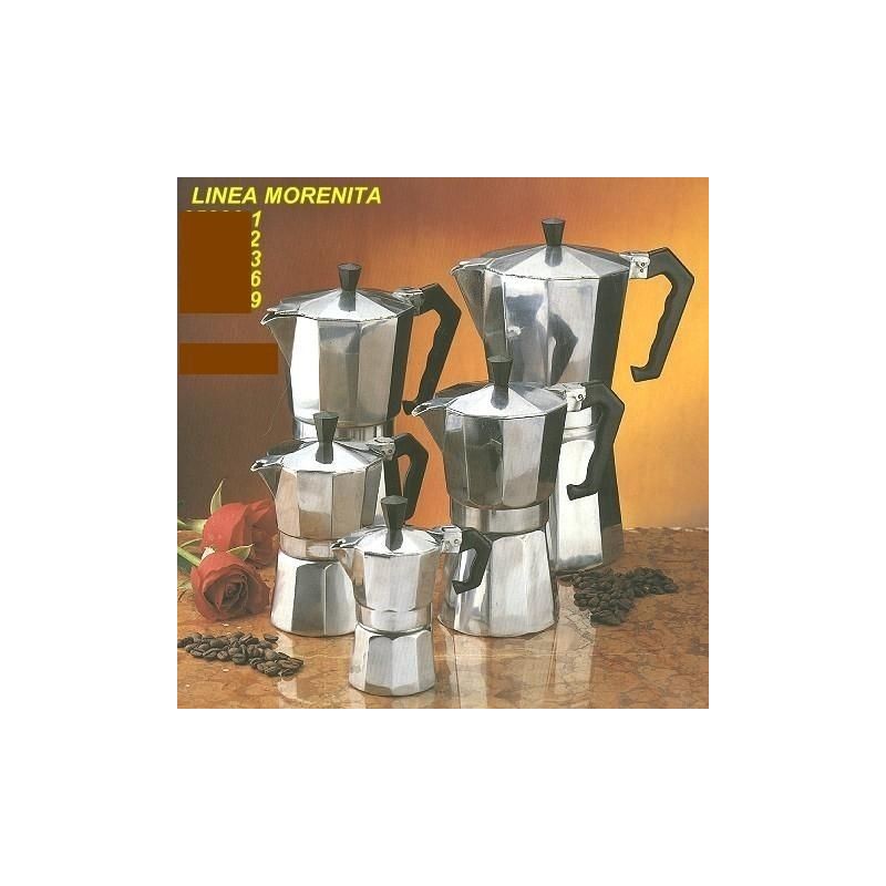 CAFFETTIERA EXP. MORENITA 9 tz AETERNUM - BIALETTI
