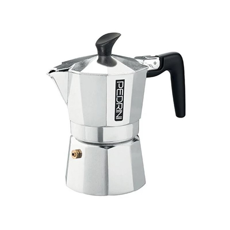 CAFFETTIERA EXP. PEDRINI BRILLANTATA NERA 9tz 9085/3