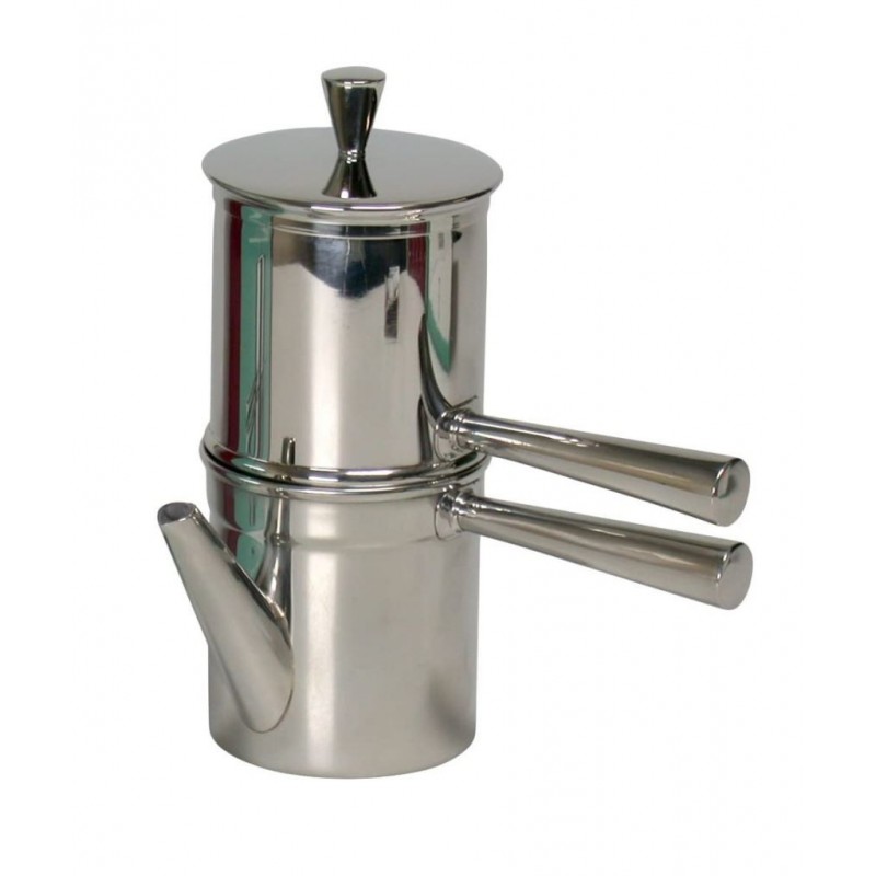 CAFFETTIERA NAPOLETANA ILSA ACCIAIO 18/10 1-2tz 08